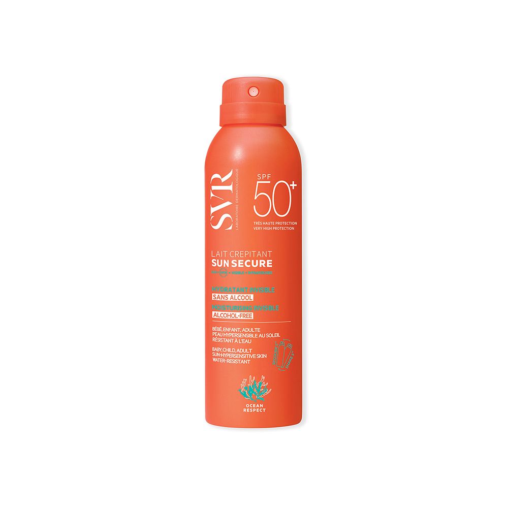 SVR SUN SECURE Lait Crépitant SPF 50+ 200 ml Crema