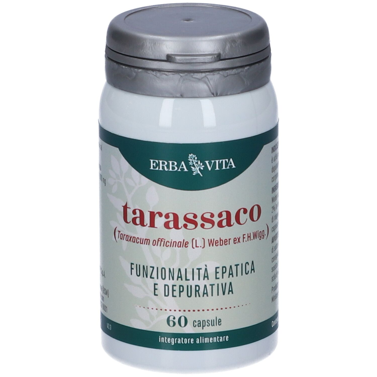 Erba Vita Tarassaco 60 Capsule - Immagine 8