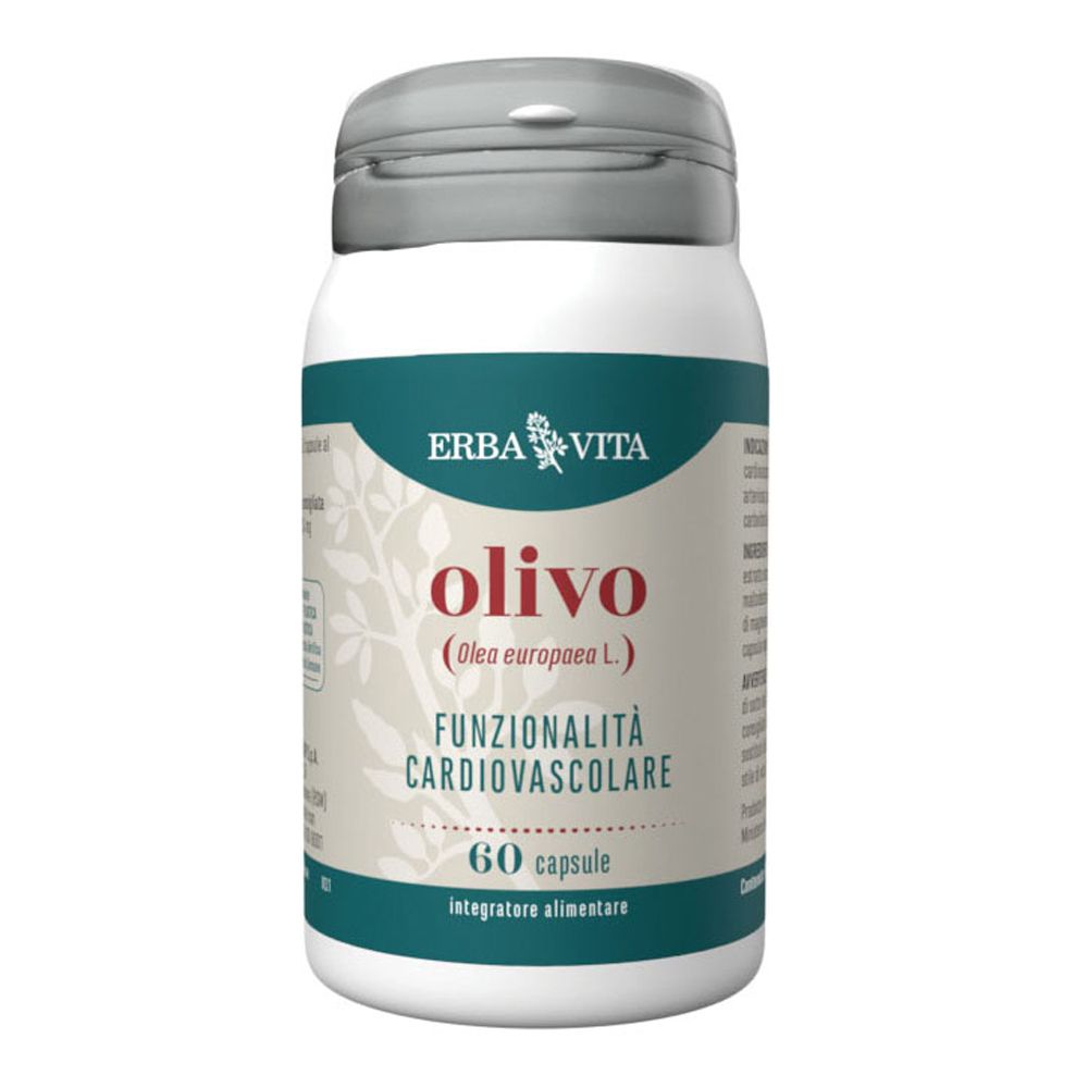 Erba Vita Olivo Integratore Per Il Benessere Cardiovascolare 60 Capsule - Immagine 5