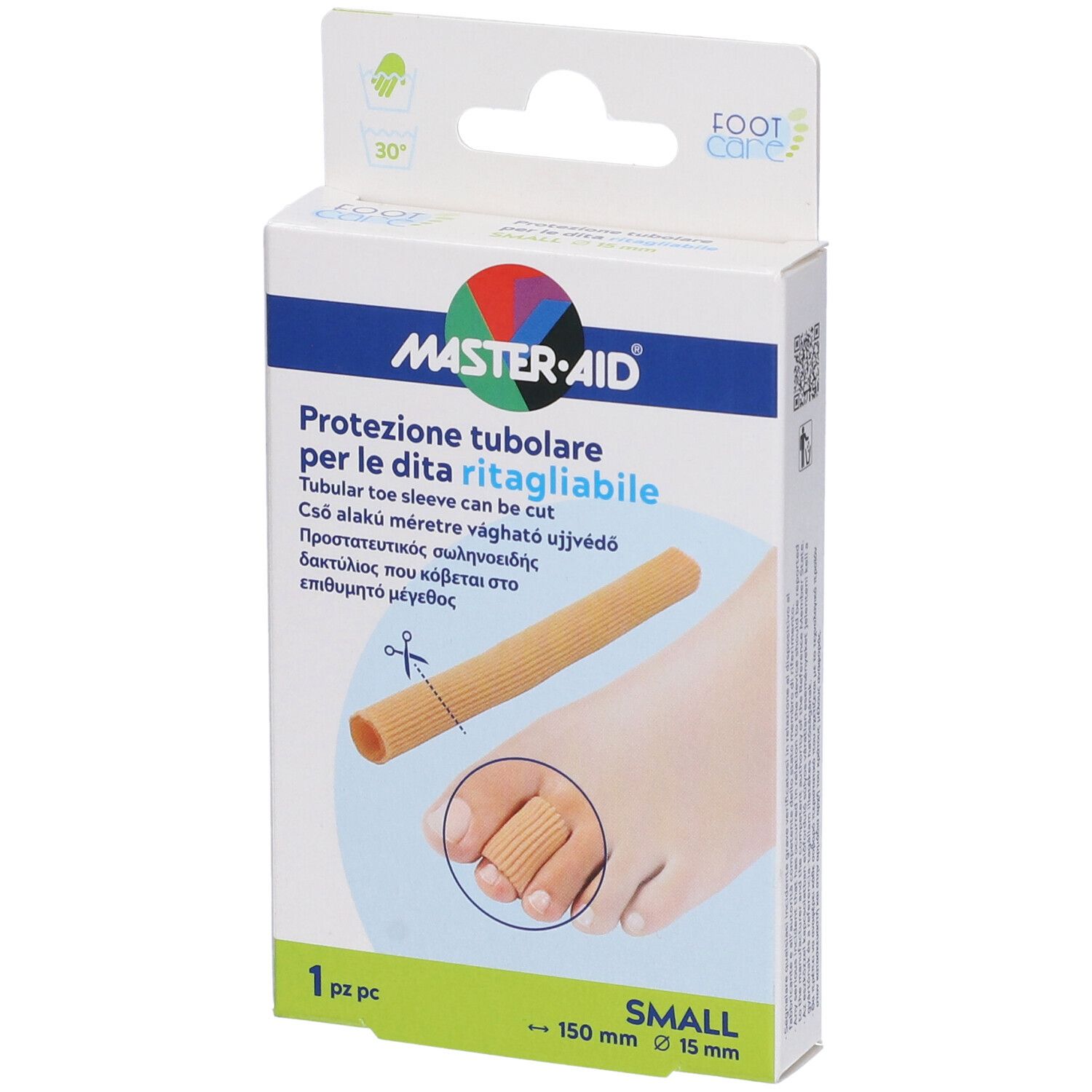 Protezione Tubolare Master-Aid Footcare Ritagliabile 15 Cm 15 Mm Small C6