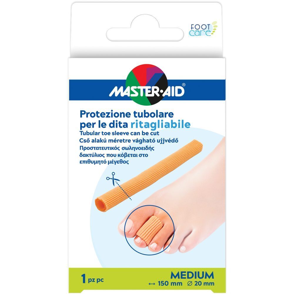 Protezione Tubolare Master-Aid Footcare Ritagliabile 15 Cm 20 Mm Medium C7