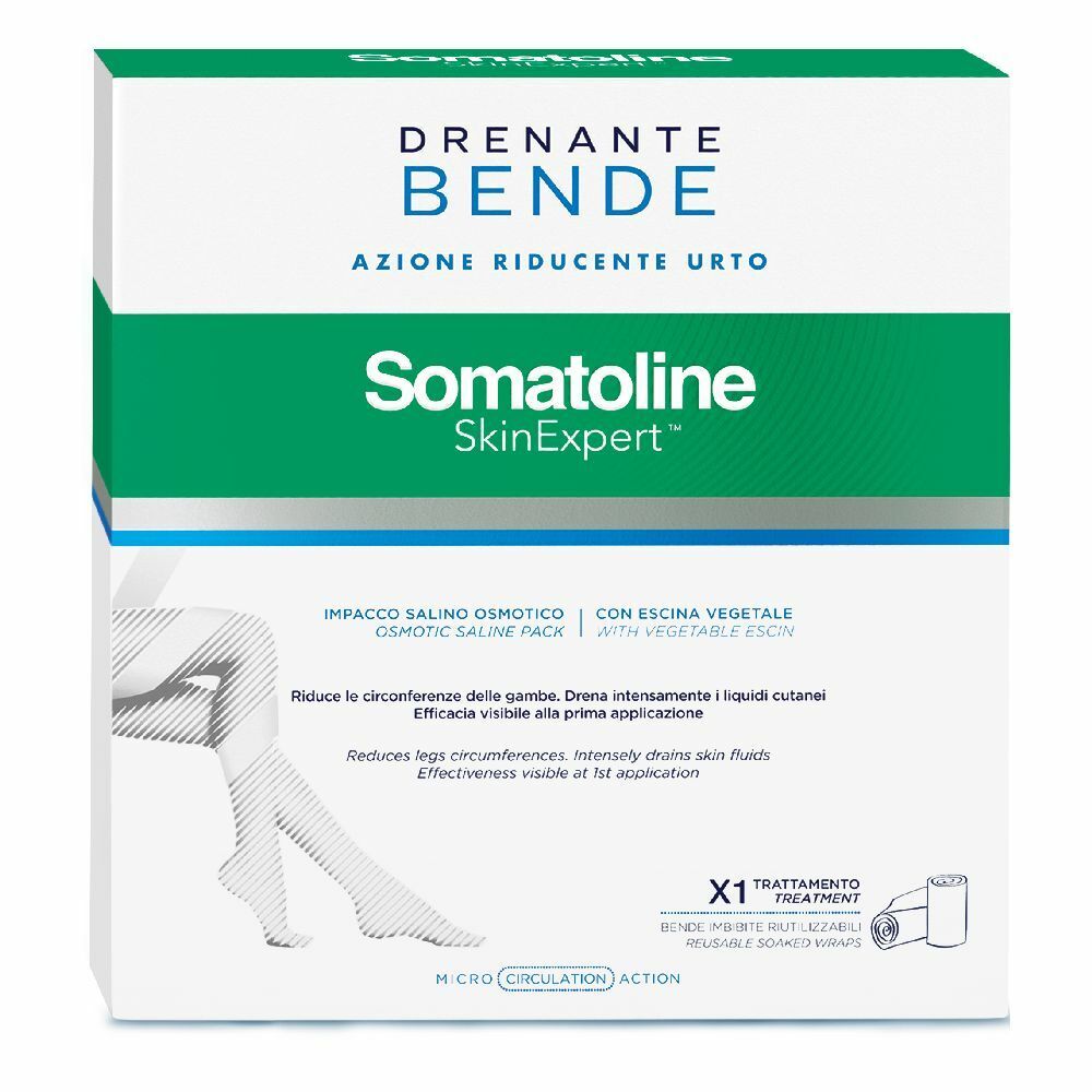 Image of Somatoline SkinExpert™ Drenante Bende Azione Riducente Urto