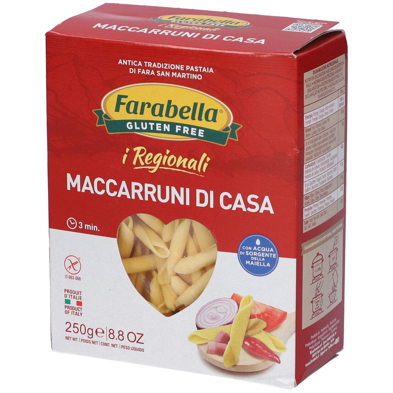 Farabella Pasta Maccarruni Di Casa Senza Glutine, 250G - Immagine 5