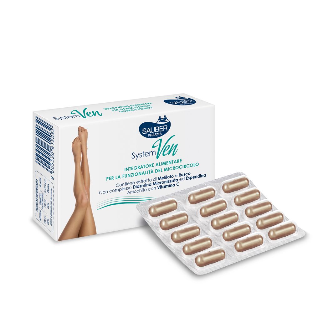Systemven Integratore Alimentare Per Le Gambe In Capsule