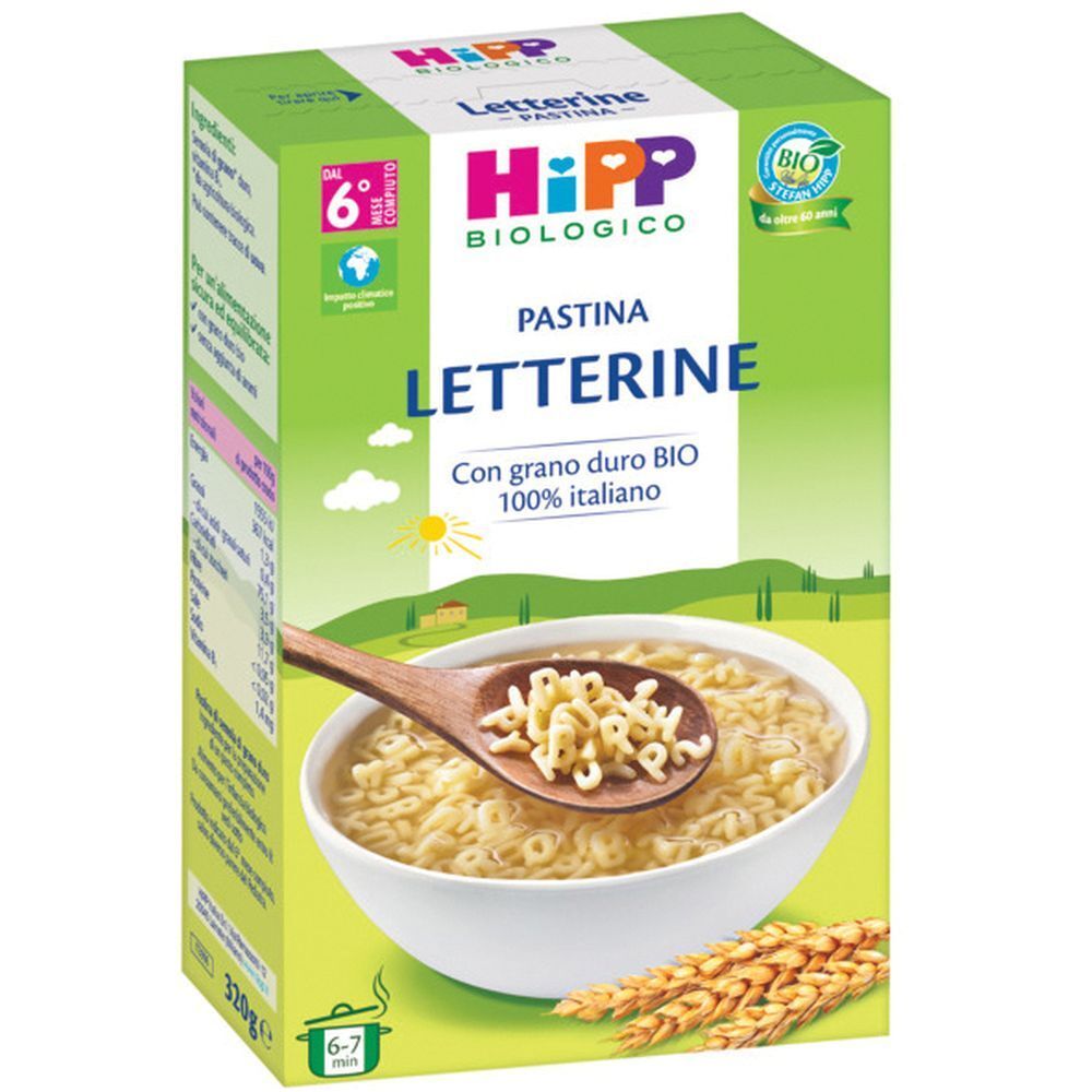 Hipp Bio Pastina Letterine320G