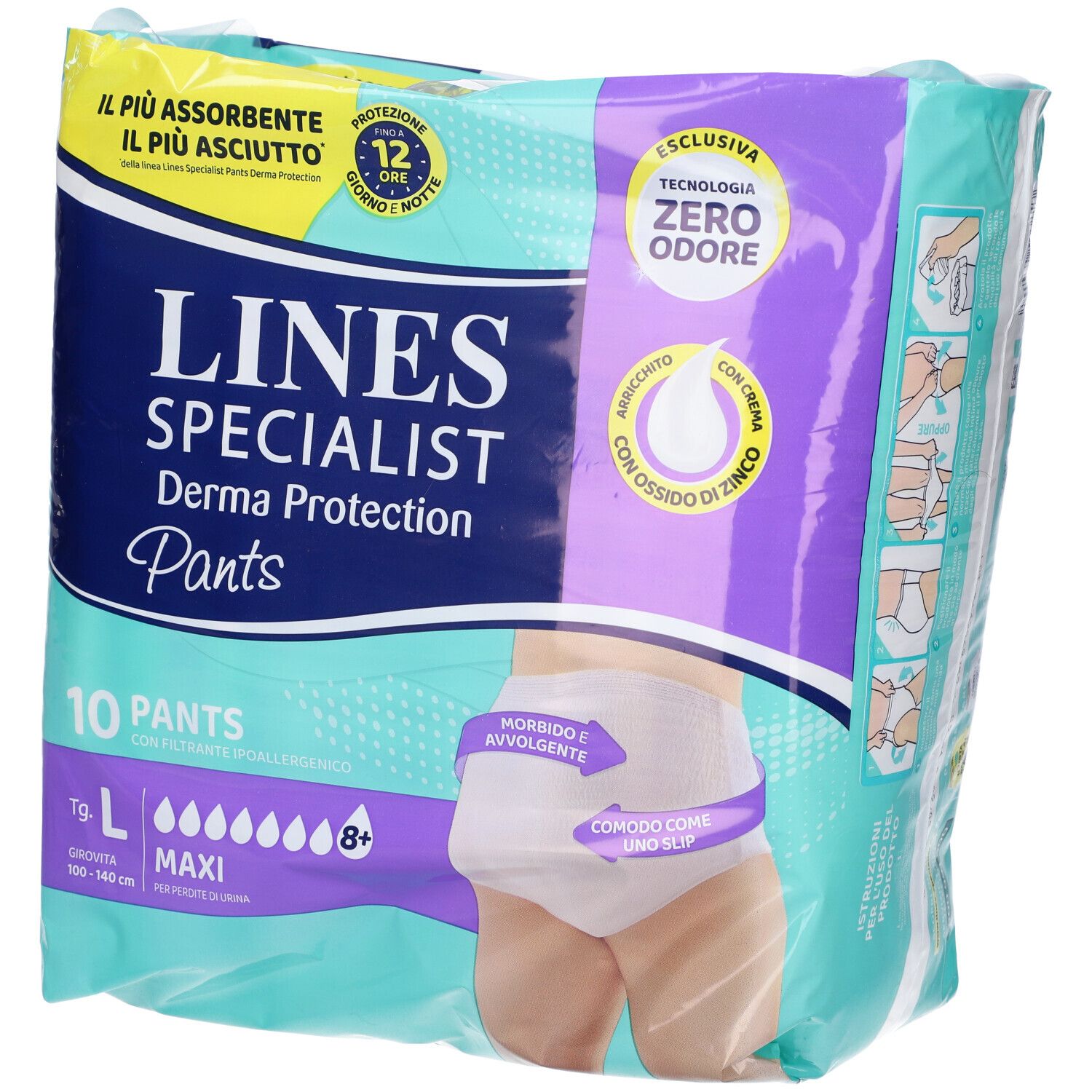 LINES Specialist Derma Protection Pants L Maxi