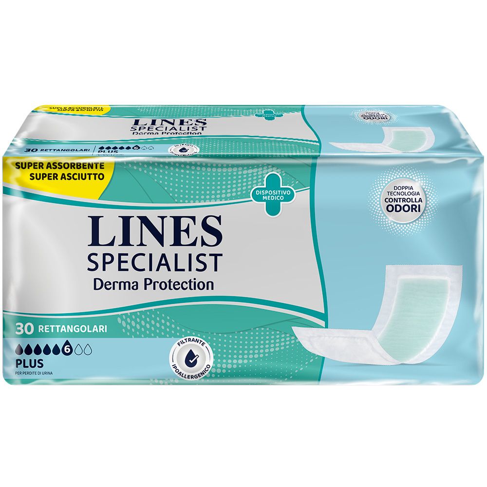 Lines Spec Derm Rettangolar30P 30 St Windeln