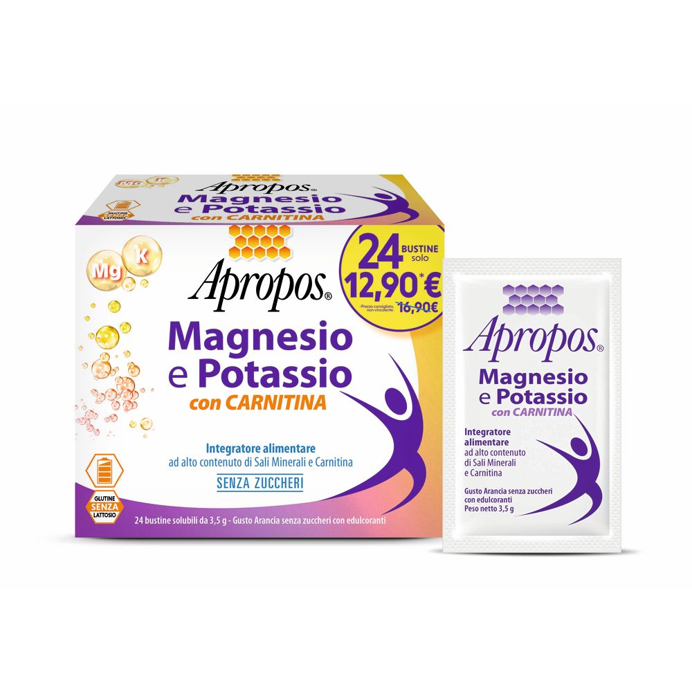 Apropos Magnesio e Potassio Bustine