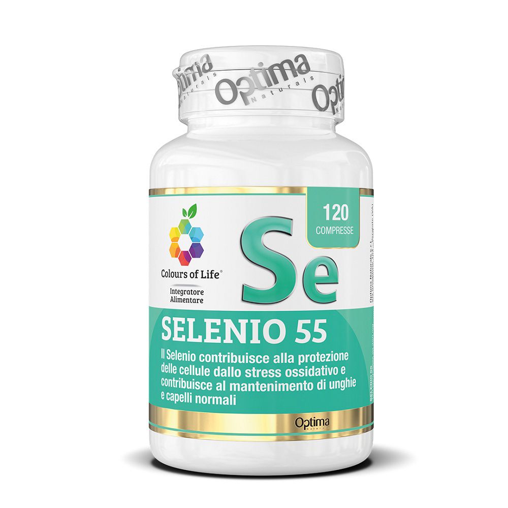 Colours of Life Selenio 55 Dose mit 120 Kapseln.