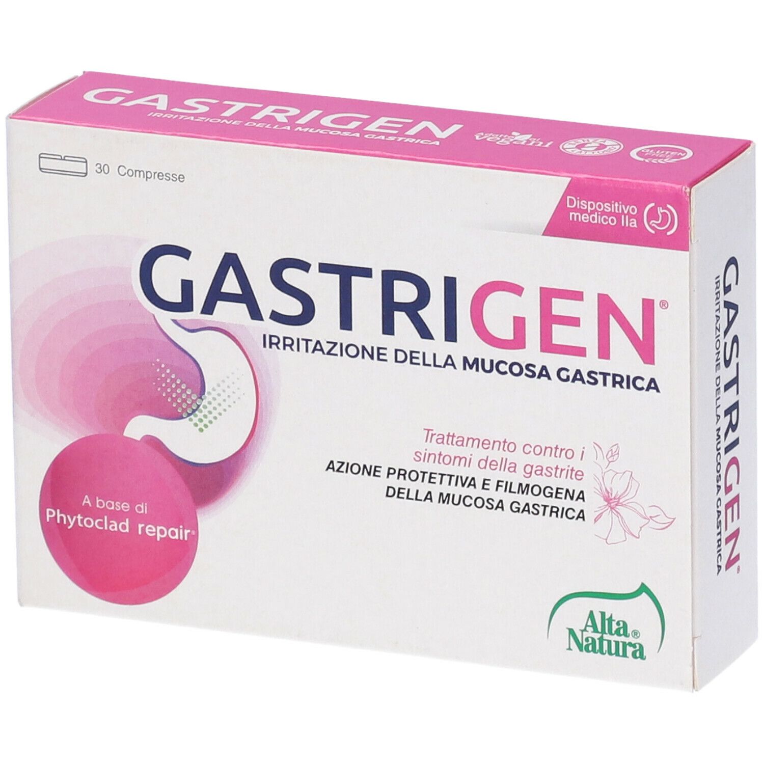 Alta Natura Gastrigen - Dispositivo Medico Per Il Benessere Gastrointestinale 30 Compresse - Immagine 9