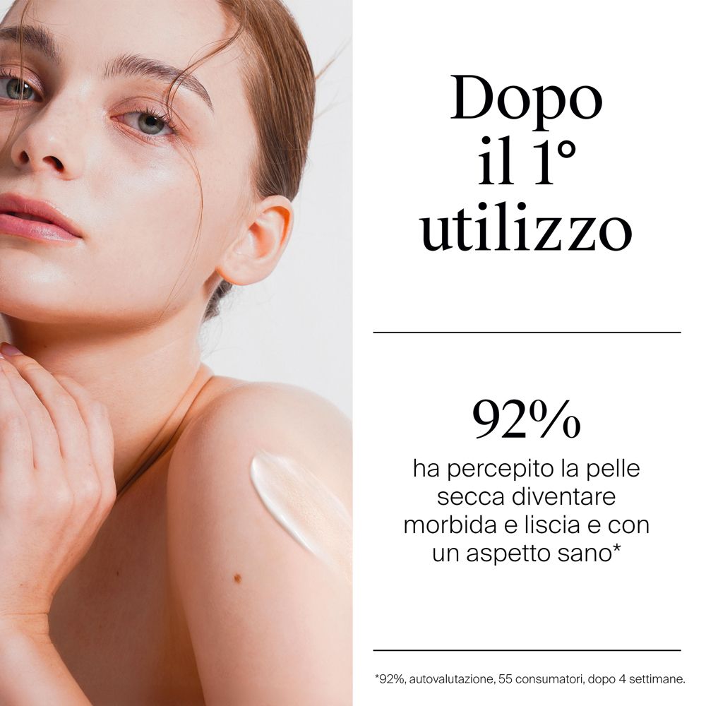 Neutrogena: 92% der Verbraucher empfanden trockene Haut nach erster Anwendung als weich und glatt.