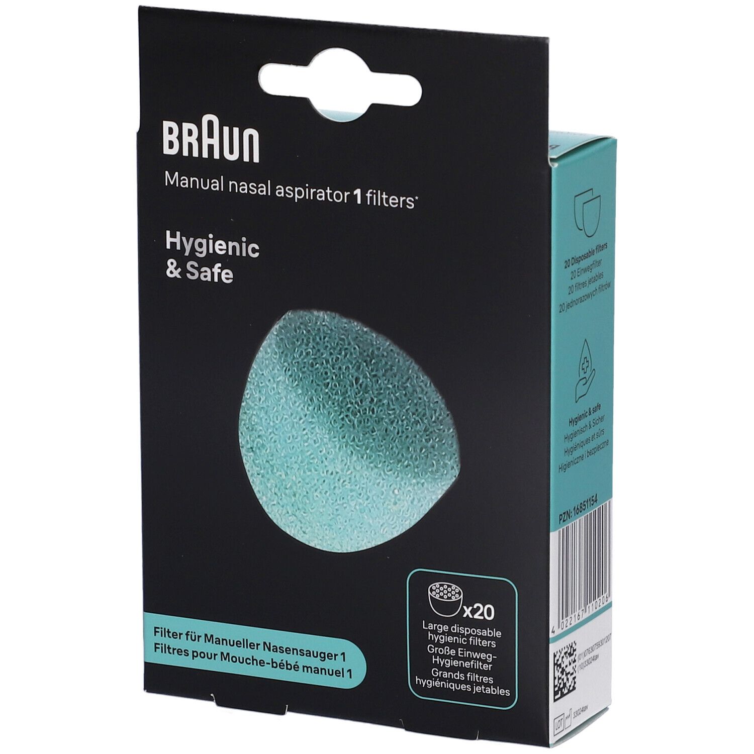 Braun Filtri Ricambio Aspiratore Nasale Manuale