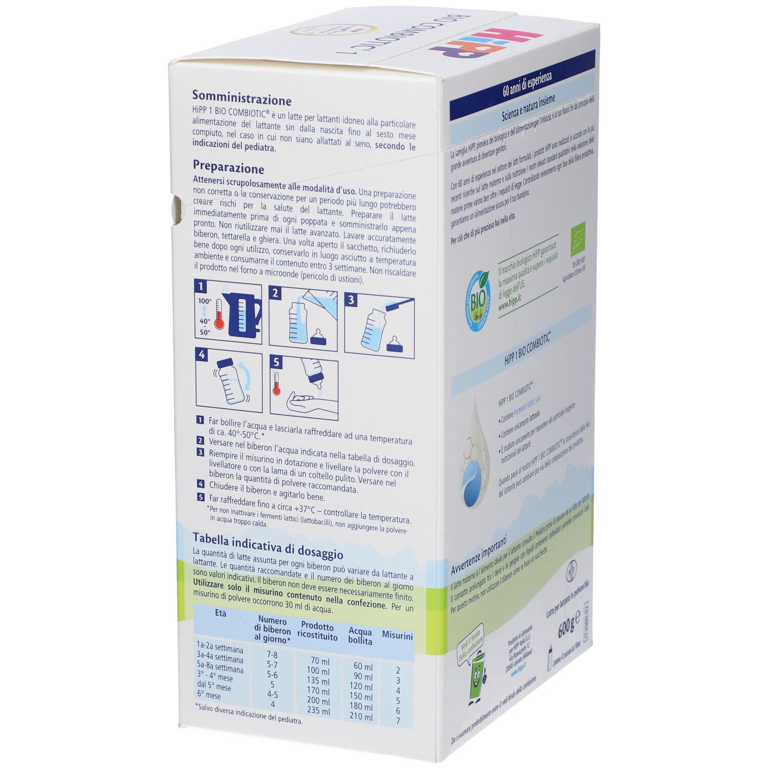 HiPP Bio Combiotic Latte in Polvere