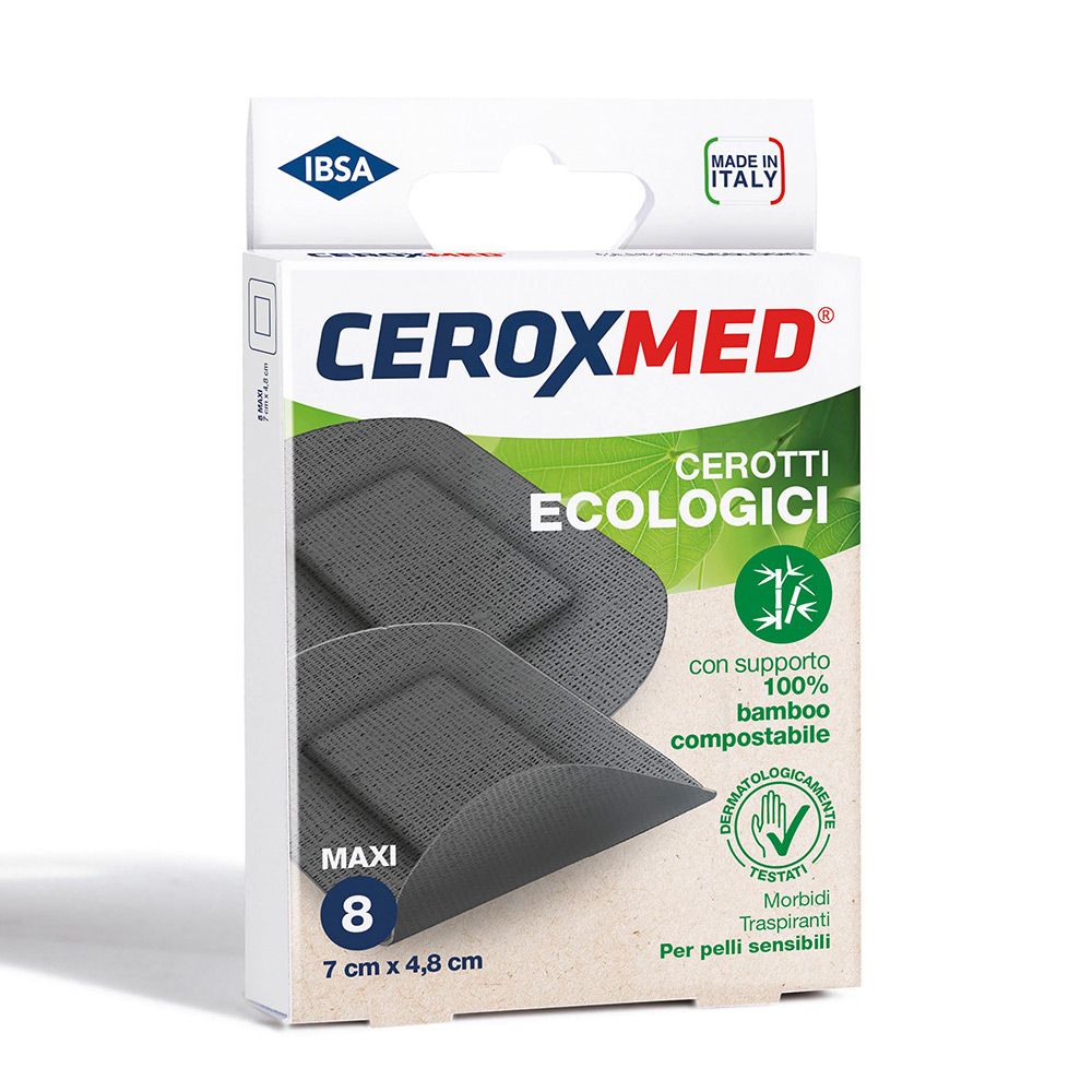 Cerotti Ecologici Bamboo Ceroxmed 7X4,8 Cm 5 Pezzi