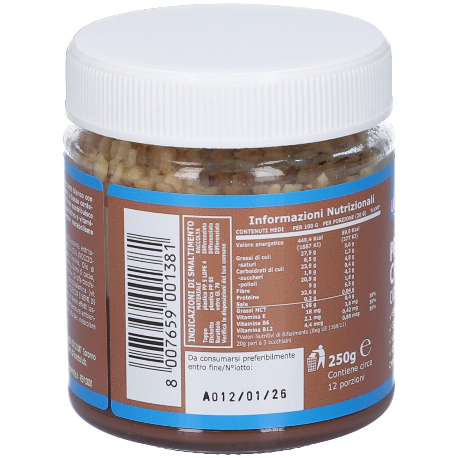 Ultimate Protein Cream Ciocco Crunch 250 G