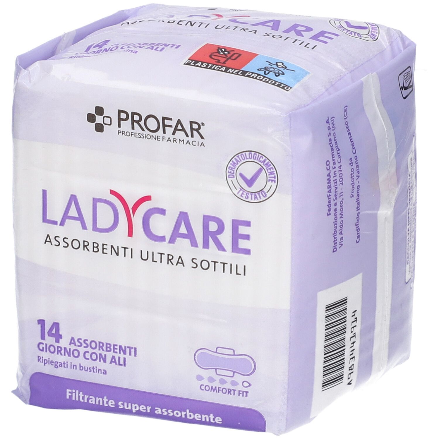 Profar Ladycare Assorbenti Giorno Ali