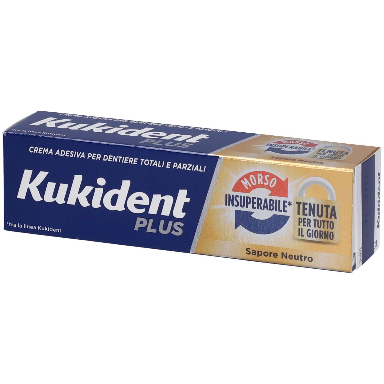 Kukident PLUS Morso Insuperabile Crema Adesiva Sapore Neutro