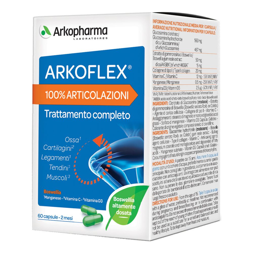 Arkopharma Arkoflex® 100% Articolazioni - risparmia il 10% con il codice: ARKO10