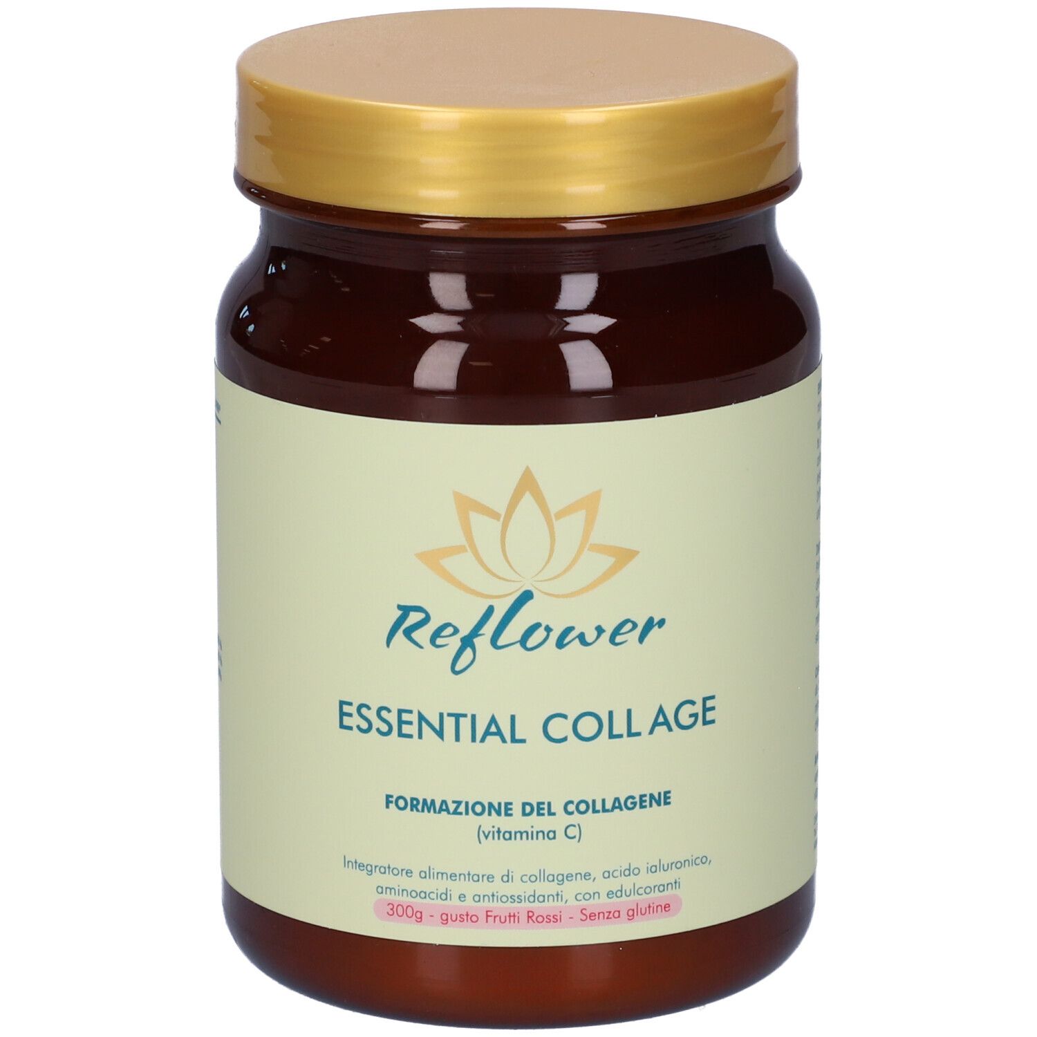 Reflower Essential Coll Age Polvere Gusto Frutti Rossi