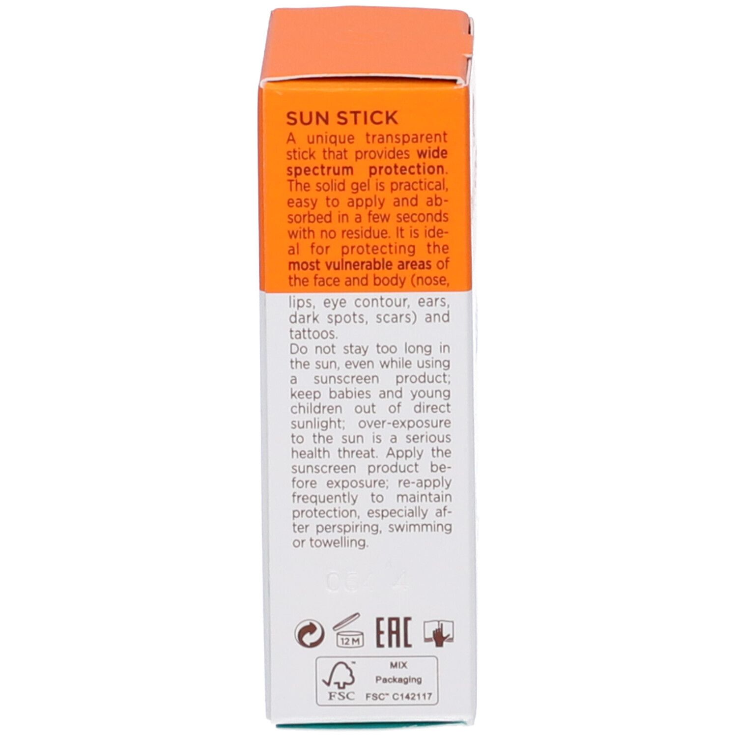 PERFECT TANNING STICK SOLAR TRANSPARENTE SPF50 8 gr