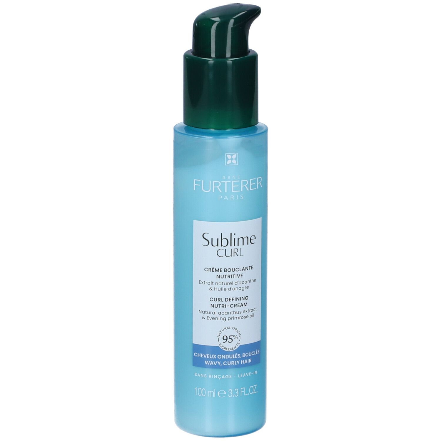 Sublime René Furterer Curl Trattamento Senza Risciacquo Capelli Ricci 100Ml - 100 Ml Crema