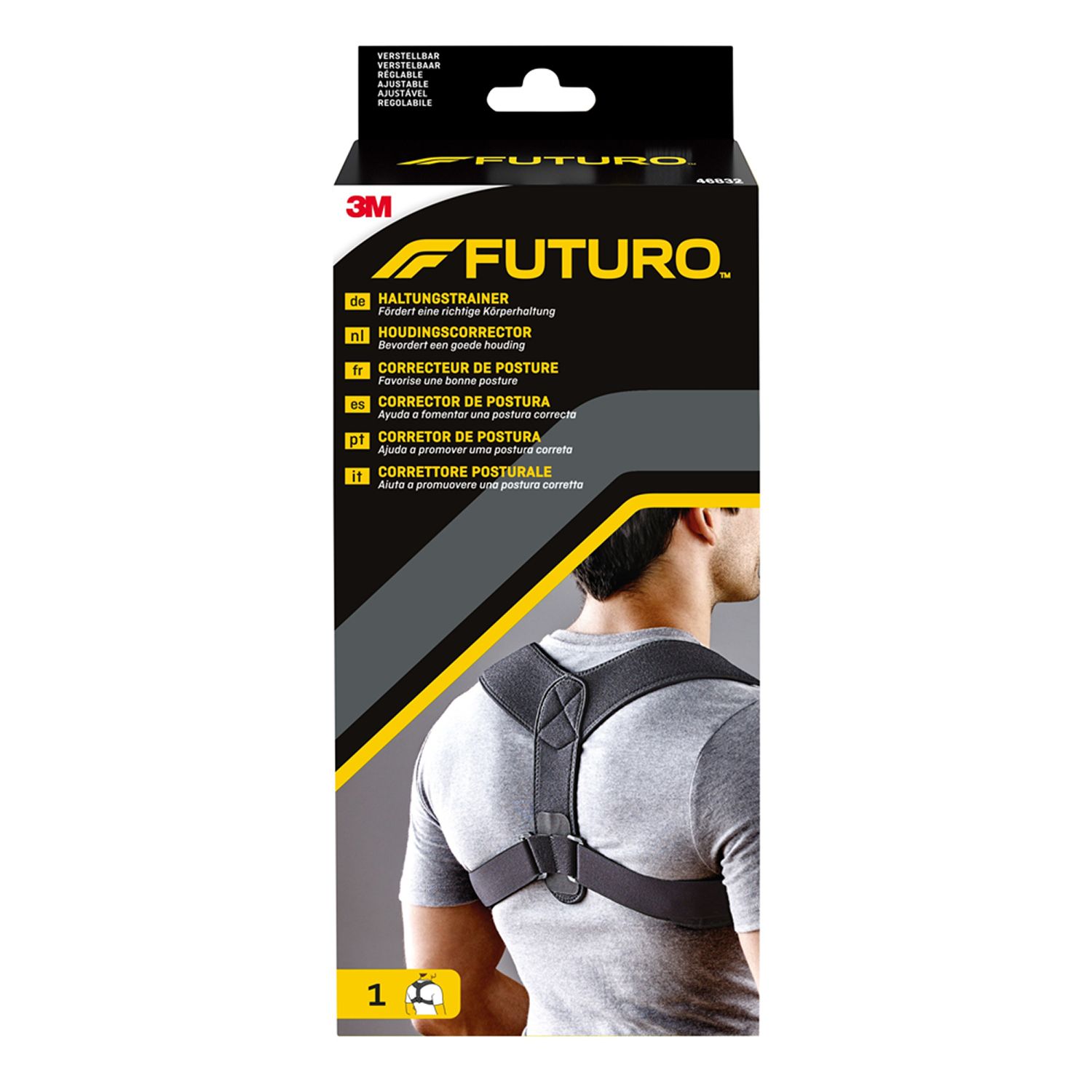 Futuro 3M™ Futuro™ Haltungskorrektur, Einstellbar 1 Pz Bendaggio/I - Immagine 7
