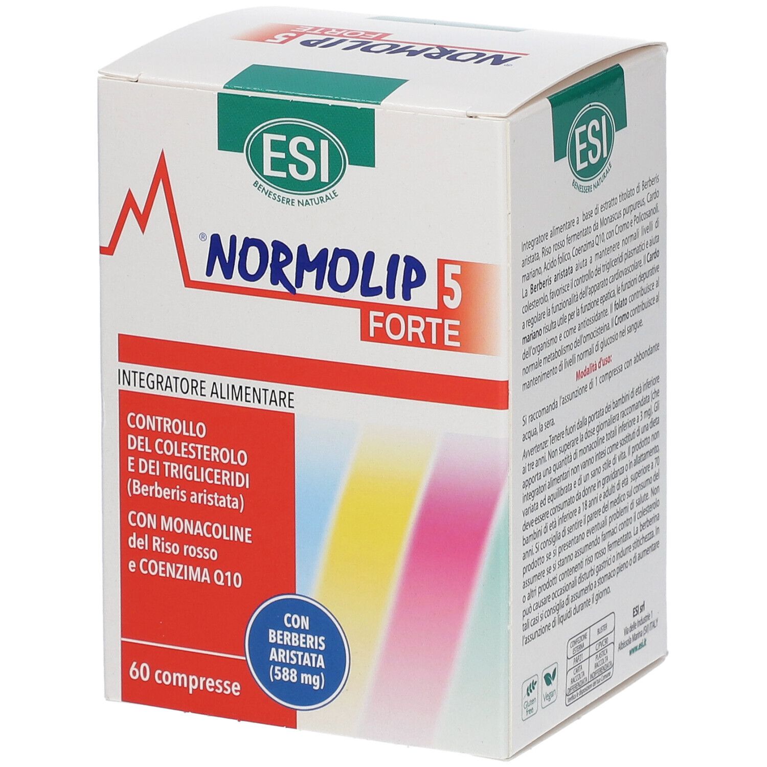 ESI Normolip 5 Forte 60Cpr 60 St Compretten