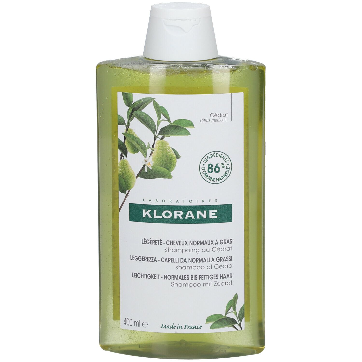 Image of KLORANE Shampoo alla Polpa di Cedro