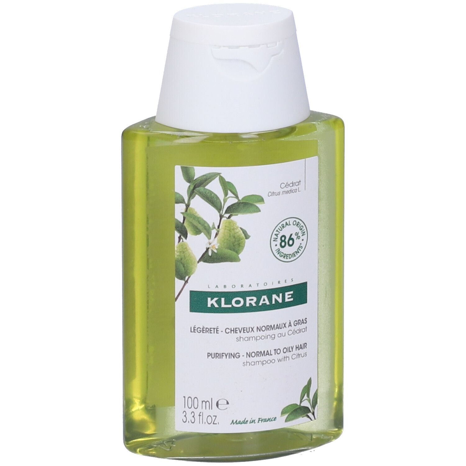 Klorane Shampoo Purificante Alla Polpa Di Cedro 100 Ml - Immagine 7