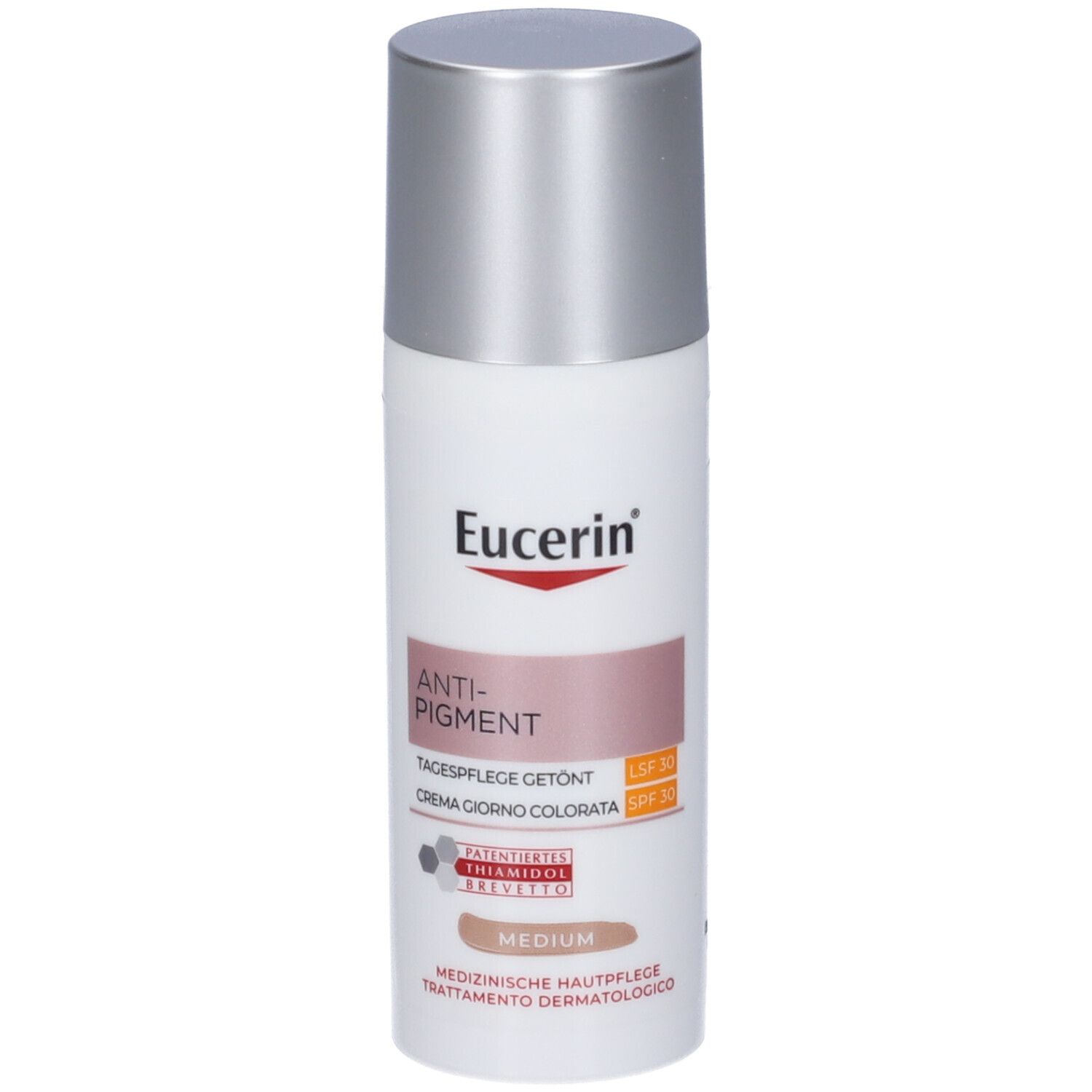 Eucerin Donna Crema/Scure Anti Pigment Giorno Spf30 Colorato Medium 50 Ml - Immagine 5