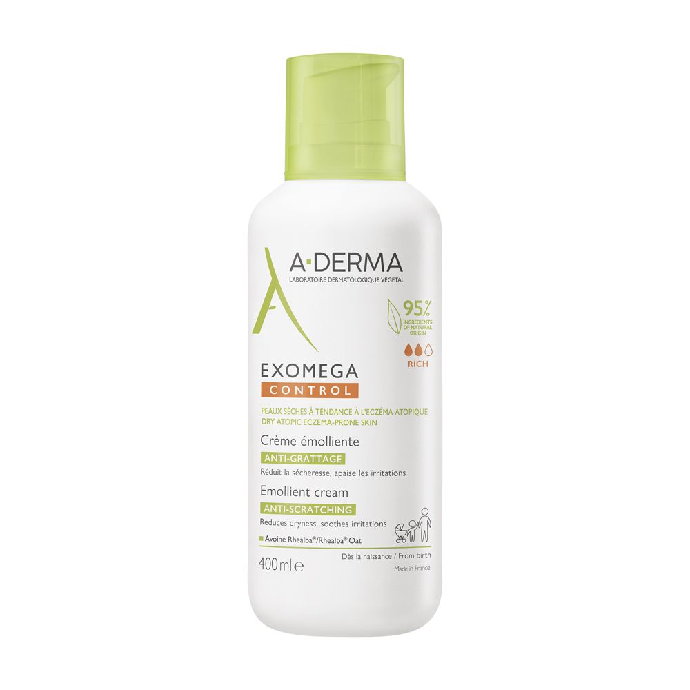 A-Derma Exomega Control Crema Emolliente Anti-Grattage 400ml - Immagine 5