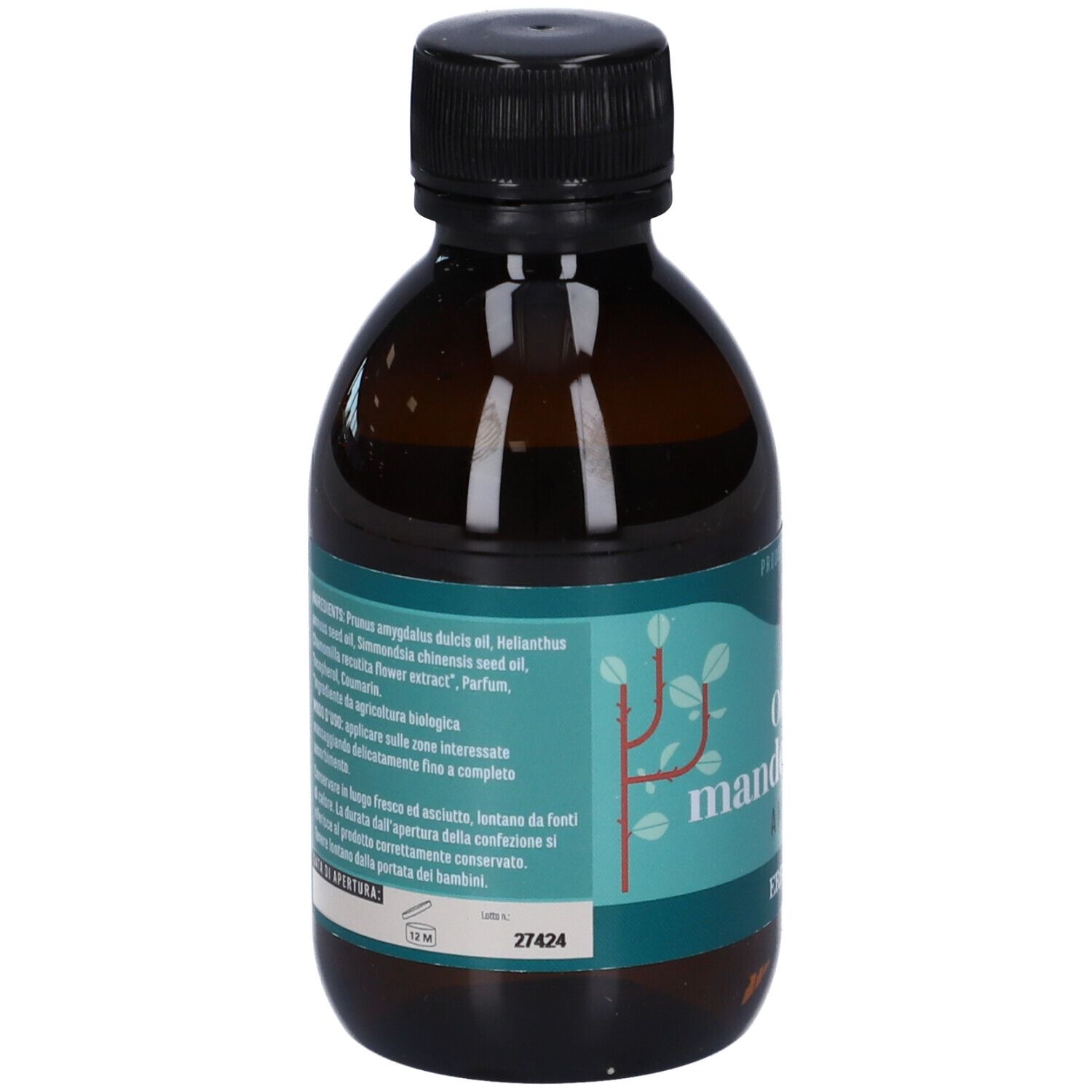 Erba Vita Olio Di Mandorle Dolci Profumato Ambrato