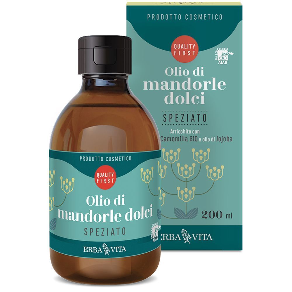 Erba Vita Olio Di Mandorle Dolci Speziato