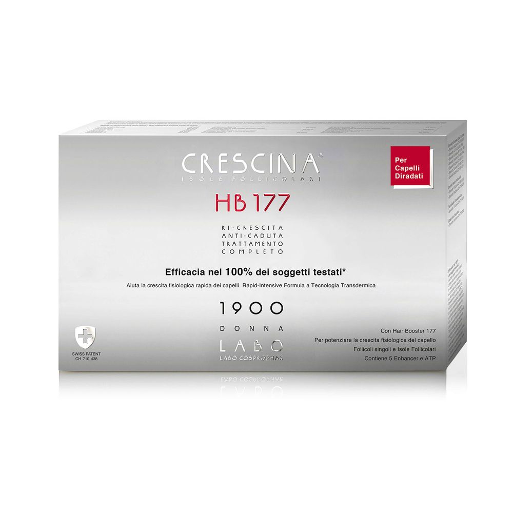 Labo Crescina Isole Follicolari HB 177 e Anticaduta Trattamento Completo Formula 1900 Donna - risparmia il 20% con il codice: SWISSE20