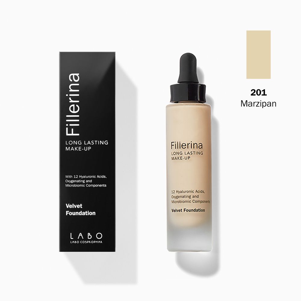 Labo Fillerina Long Lasting Make-Up Velvet Foundation Fondotinta Colore 1 - risparmia il 20% con il codice: SWISSE20