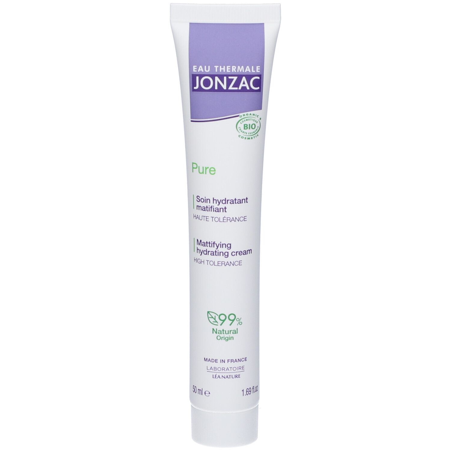 Jonzac Eau Thermale Crema Idratante Opacizzante Pure 50 Ml