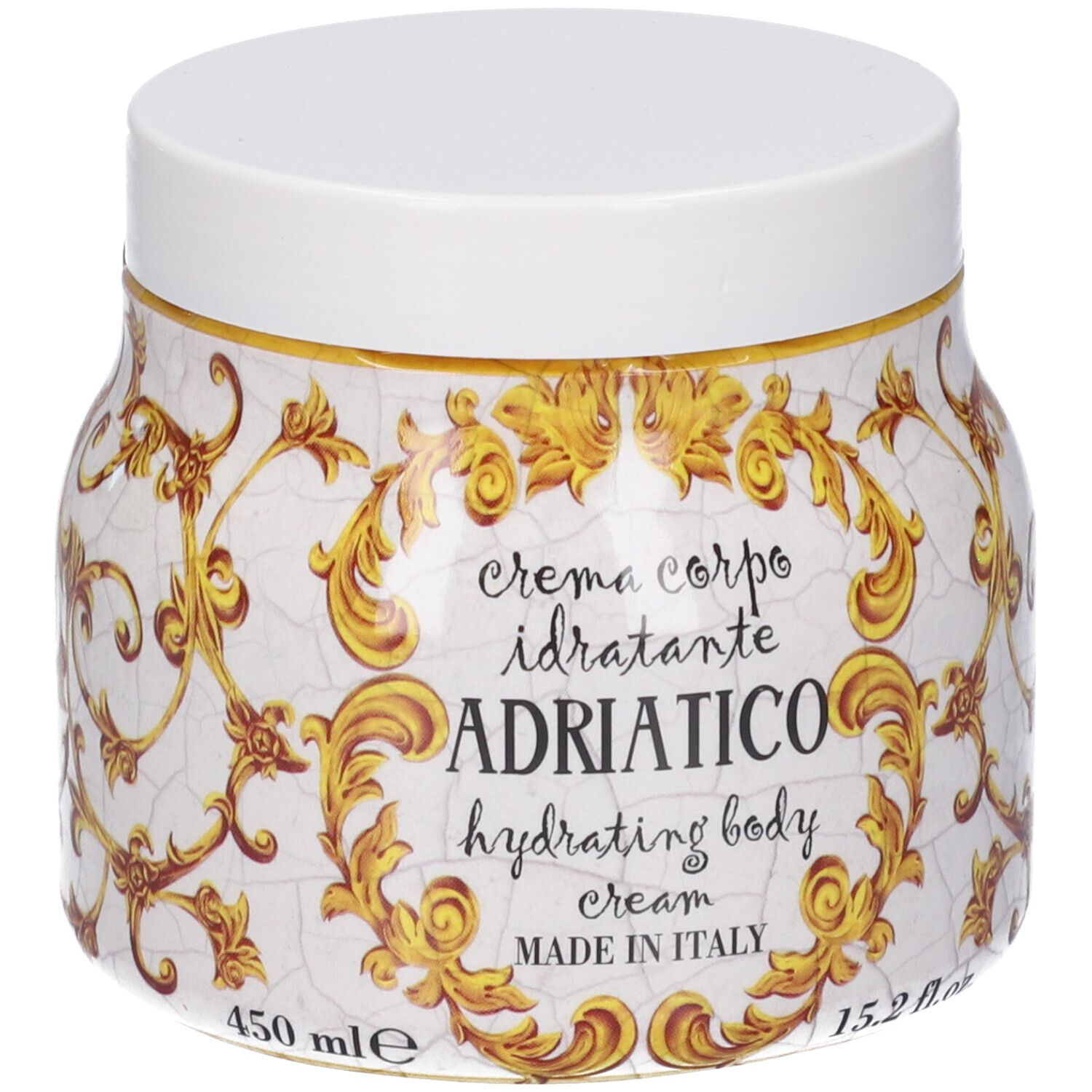 Rudy Profumi Crema Corpo Idratante Gelsomino e Ambra Linea Adriatico
