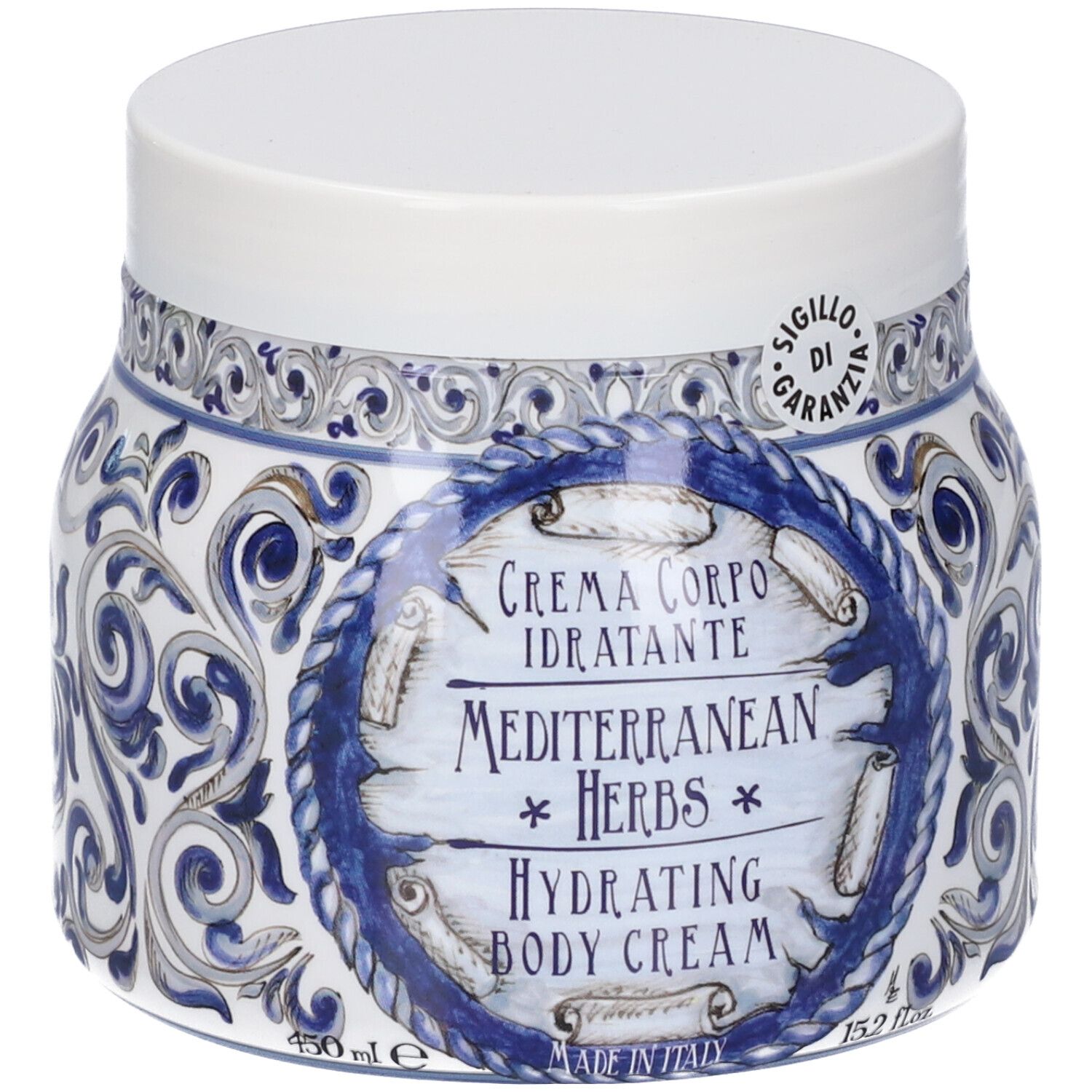 Rudy Profumi Crema Corpo Linea Erbe del Mediterraneo Mirto e Ginger
