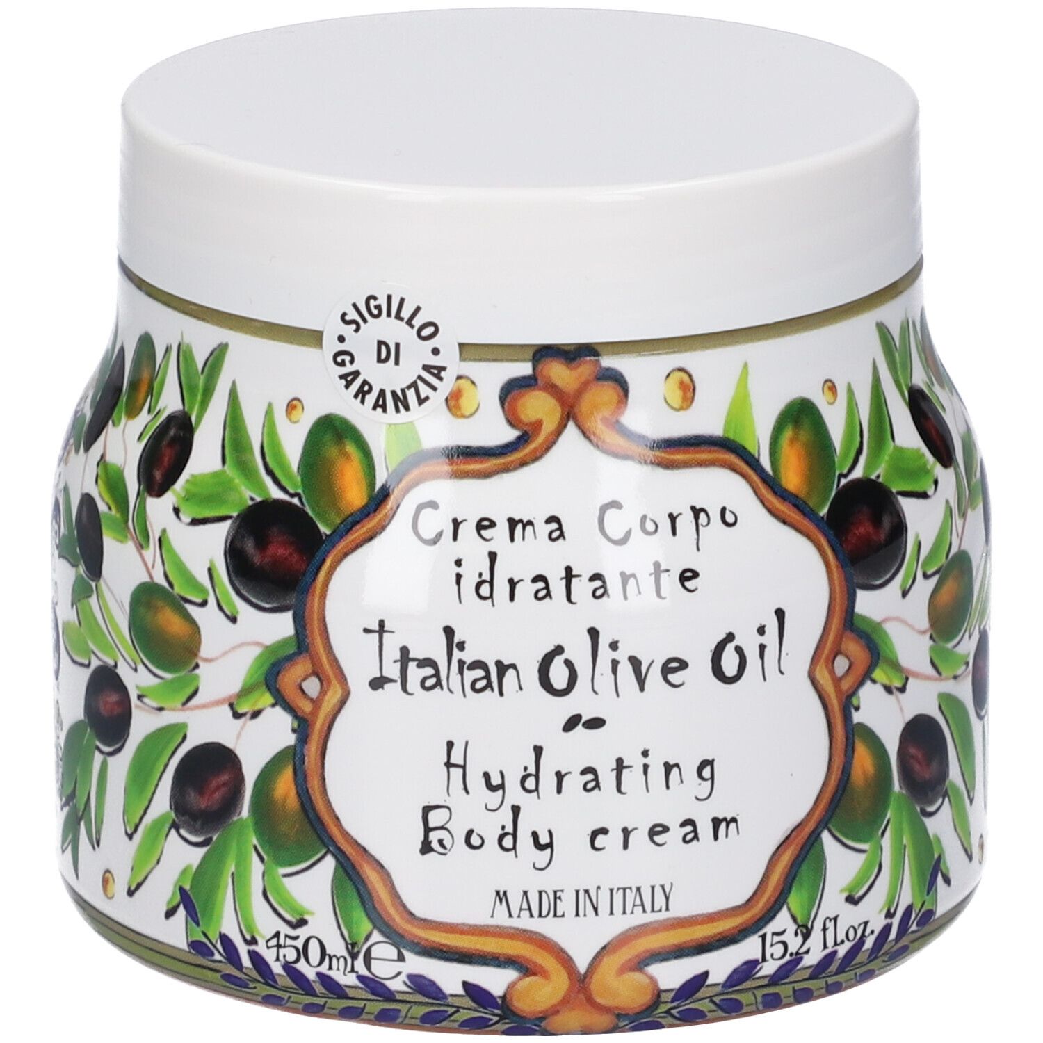 Rudy Profumi Crema Corpo Idratante Linea Olio D'Oliva