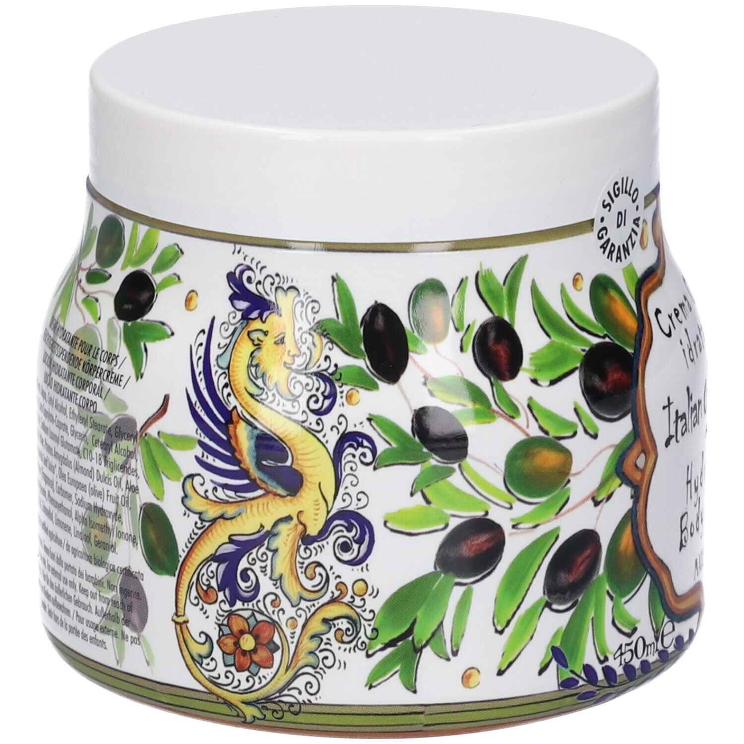 Rudy Profumi Crema Corpo Idratante Linea Olio D'oliva