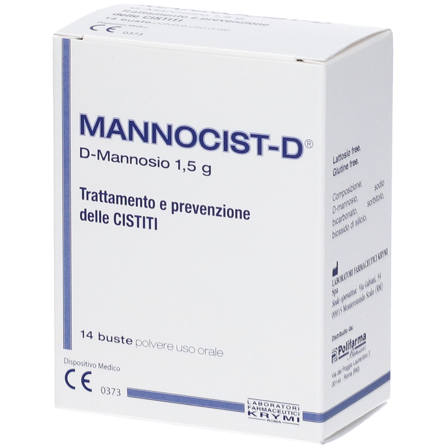 Lab. Farmaceutici Krymi Mannocist-D Bustine