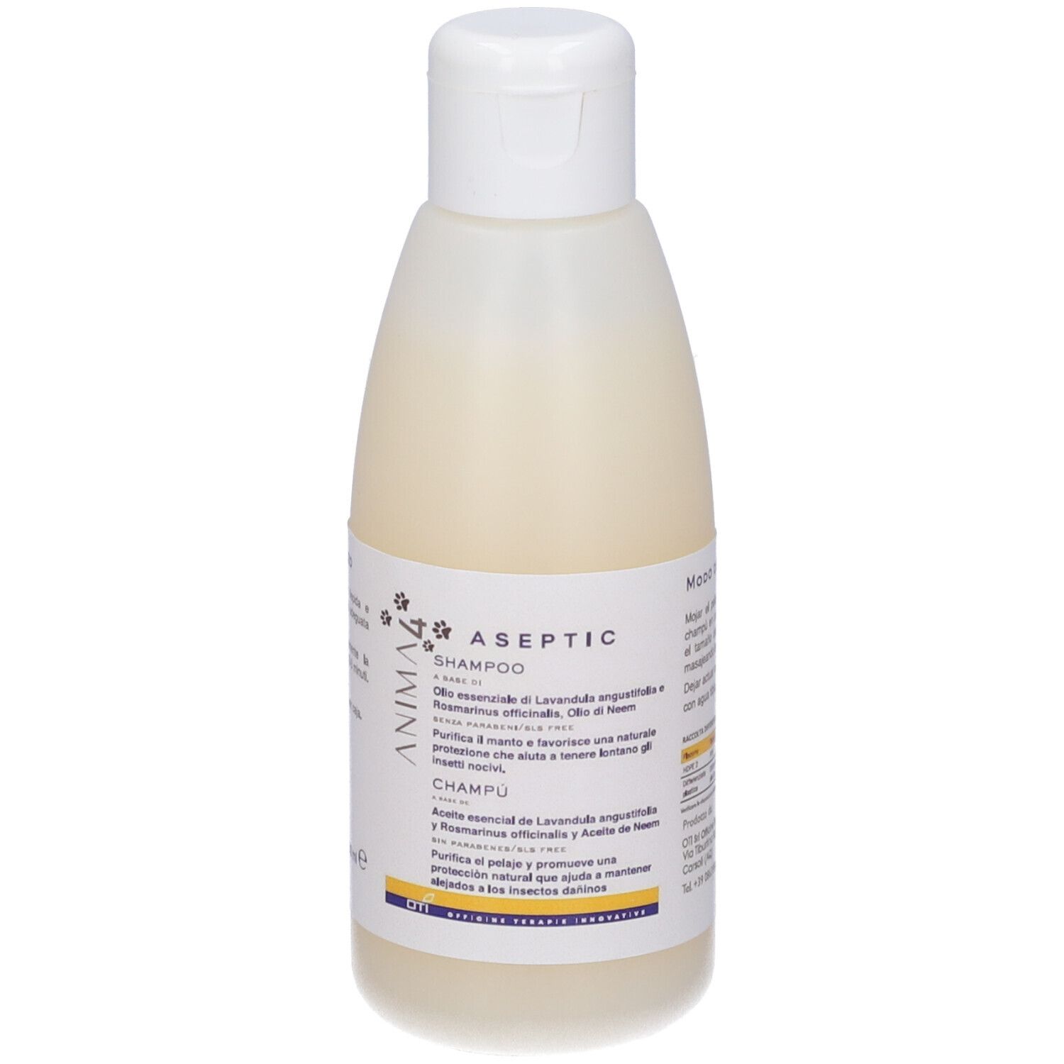 Anima 4 Aseptic Shampoo 150 Ml