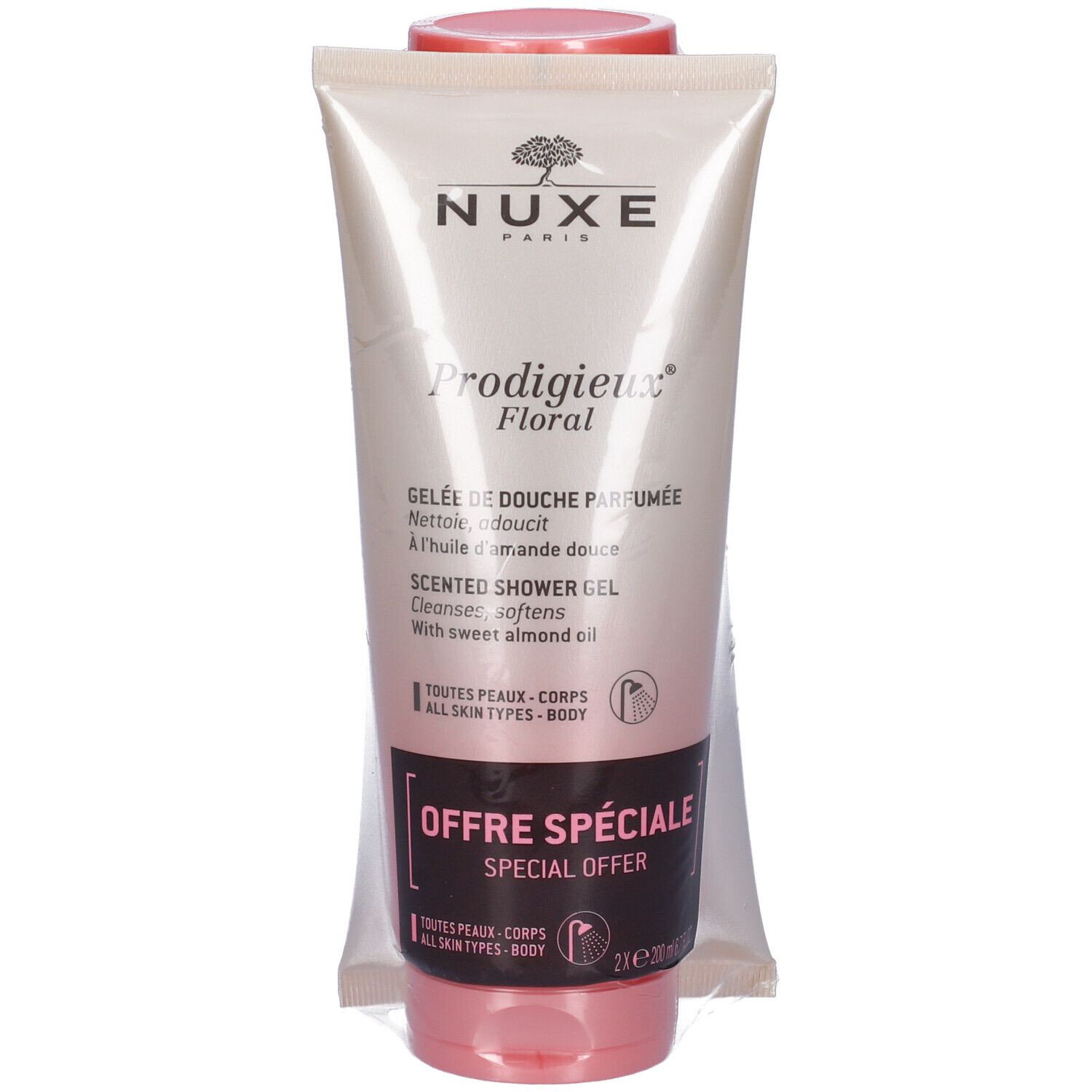 NUXE Gel Doccia Delicato Prodigieux® Floral Set da 2