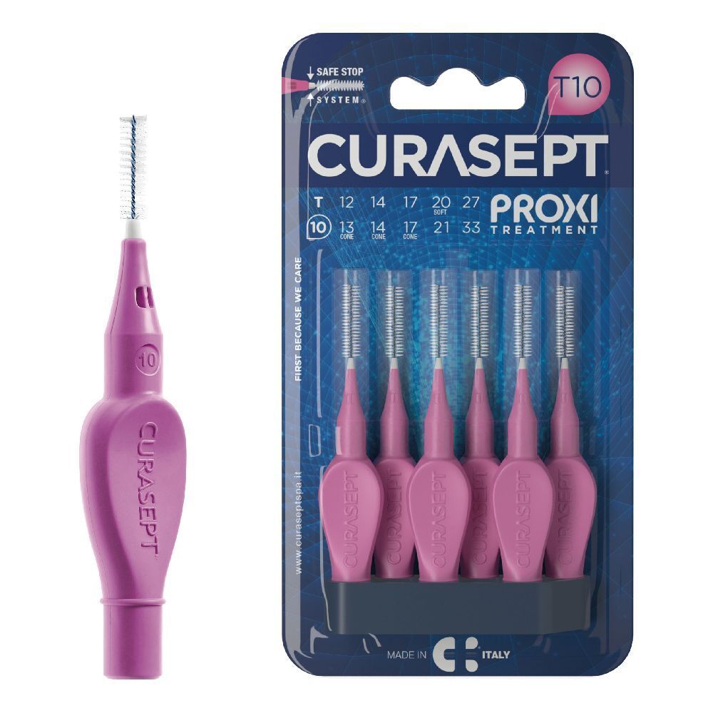 Curasept Proxi T10 Fuxia 6PZ 6 St Zahnbürste