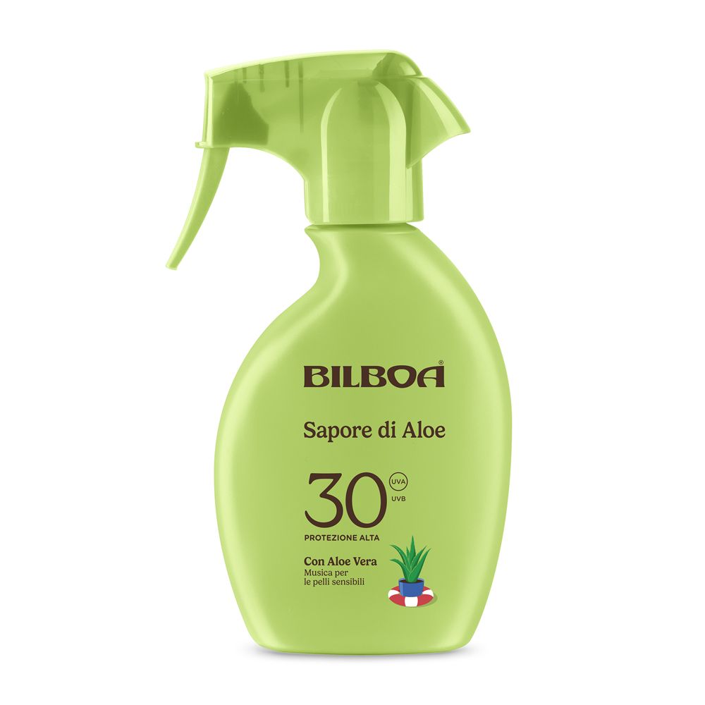 Bilboa Sapore di Aloe Crema Solare Trigger SPF 30 con aloe vera