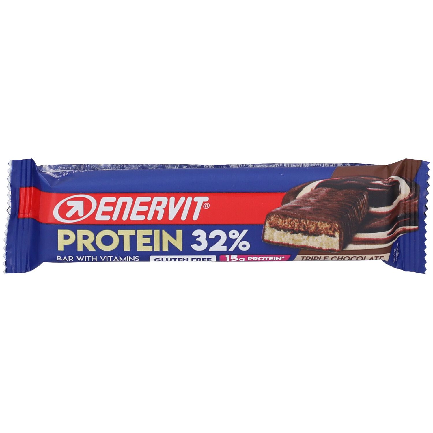 Enervit Spa Enervit Sport Protein Bar Triple Chiocolate 45 G - Immagine 3