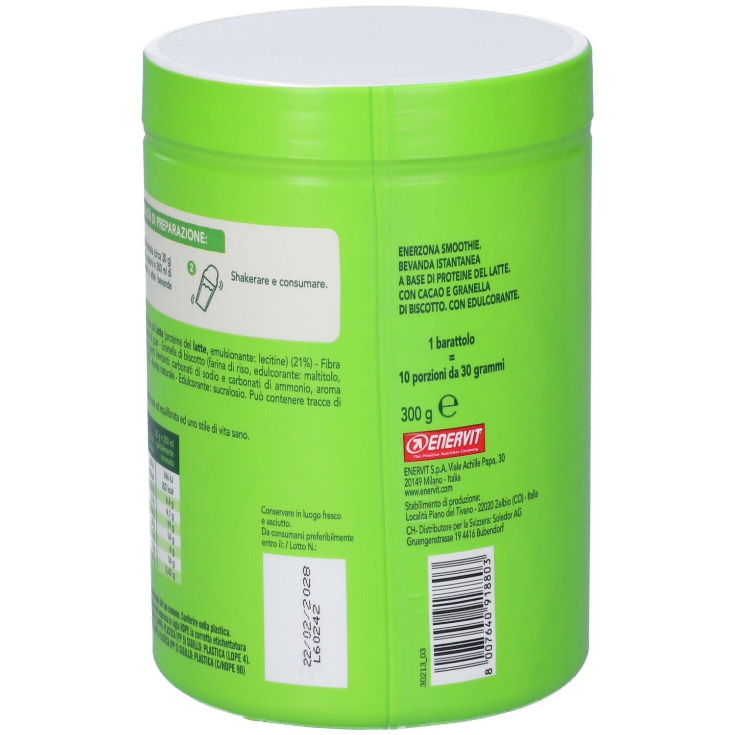 Enervit Enerzona Smoothie Cookie 300 G - Immagine 5