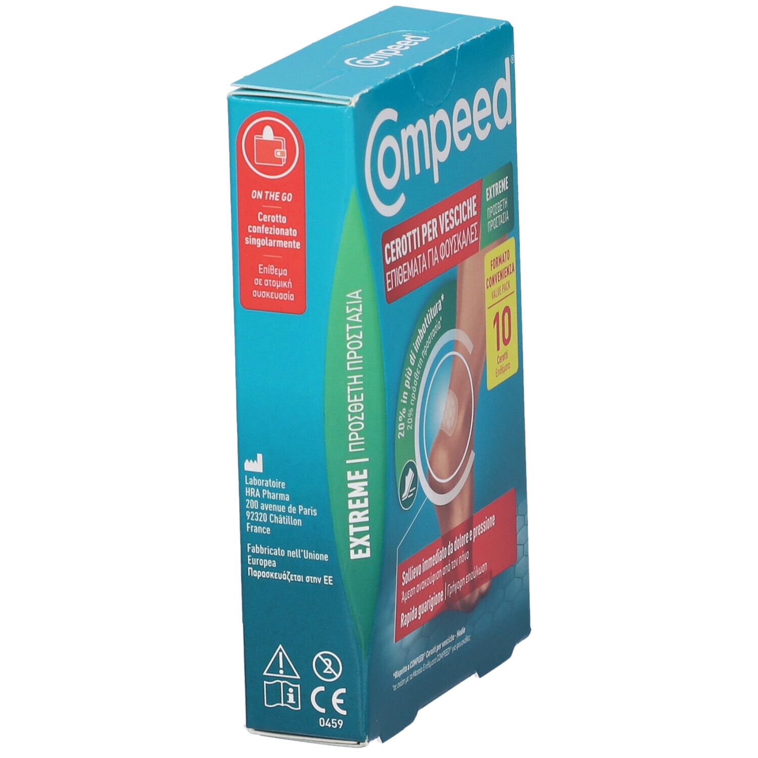 Compeed Blasenpflaster Extreme, 10 Stück.