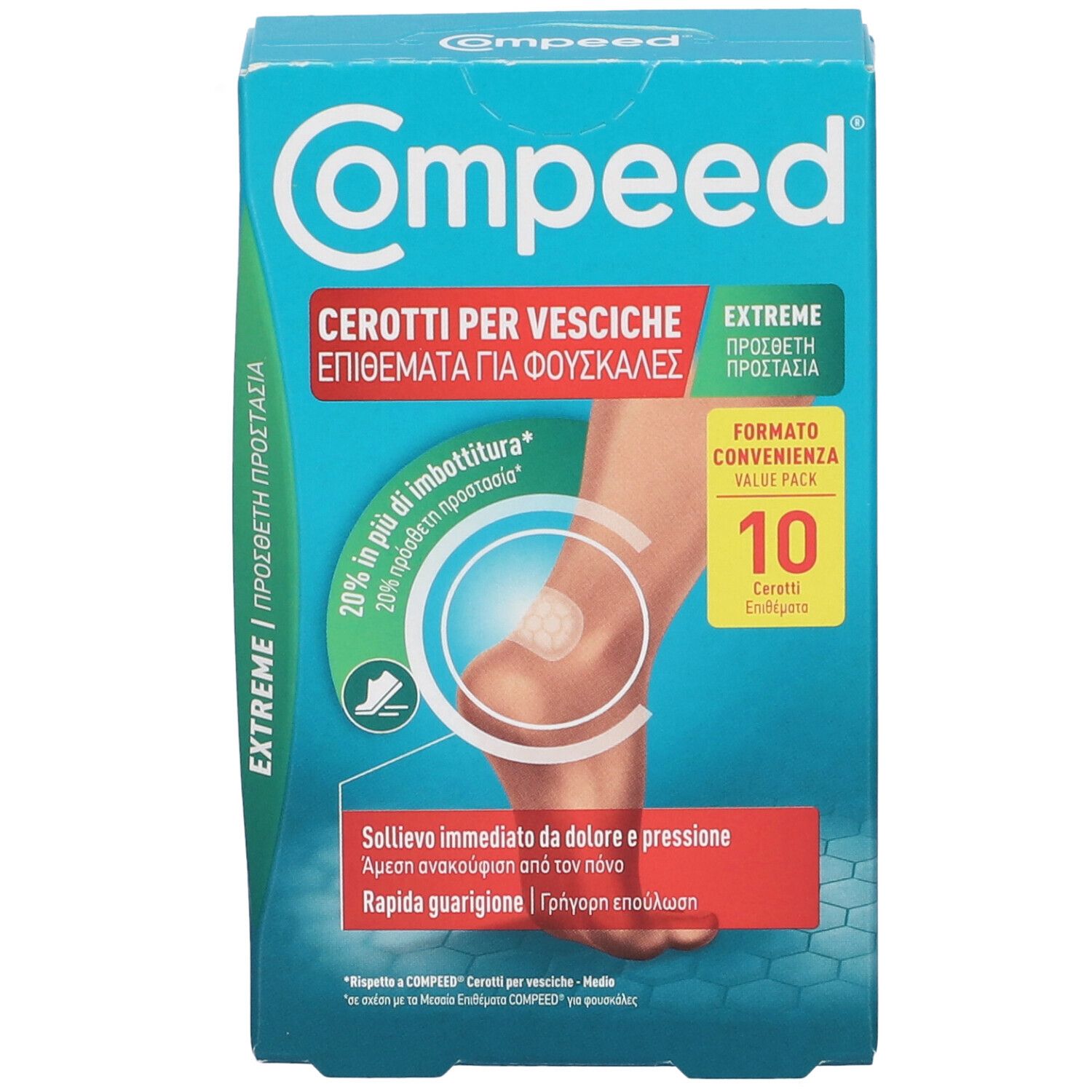 Compeed Blasenpflaster Extreme, 10 Stück.