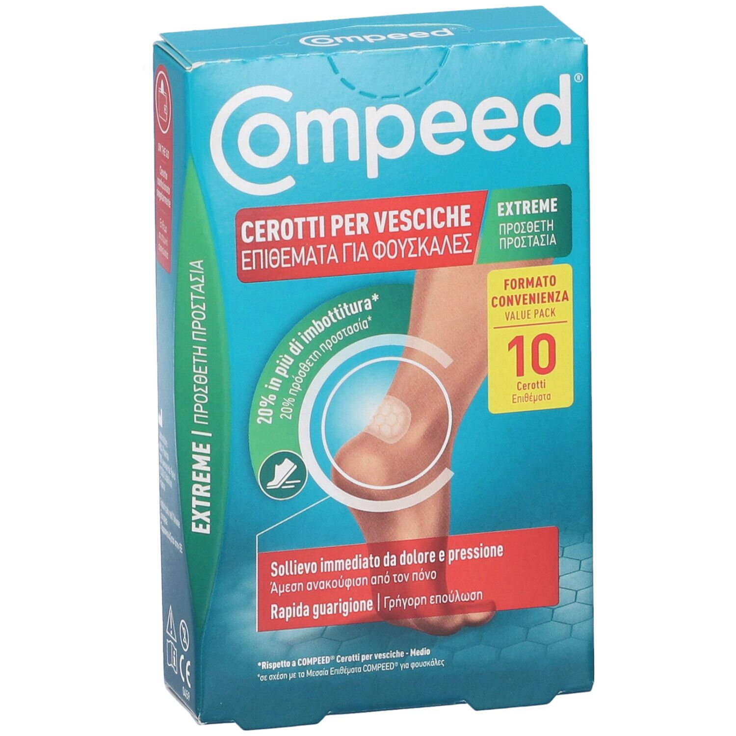 Compeed Blasenpflaster für die Ferse, 10 Stück.
